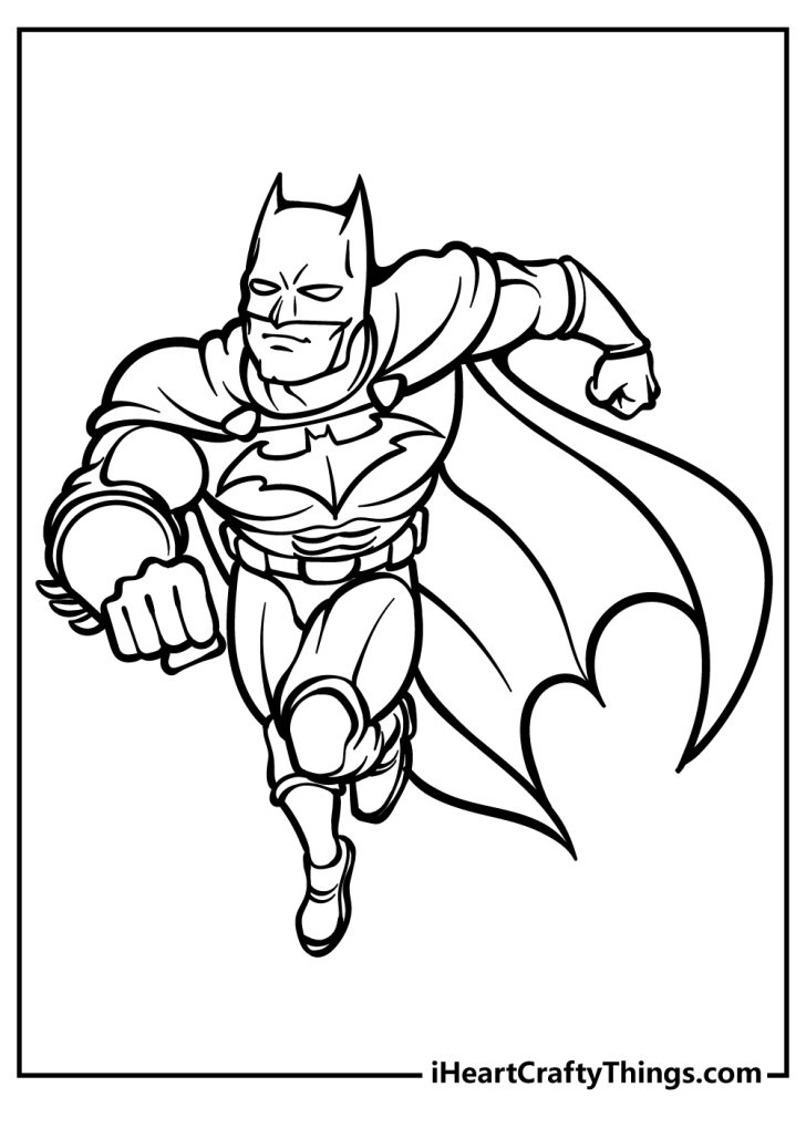 Batman Coloring Pages Free Printable 81