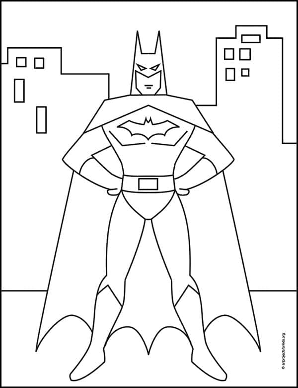 Batman Coloring Pages Free Printable 83