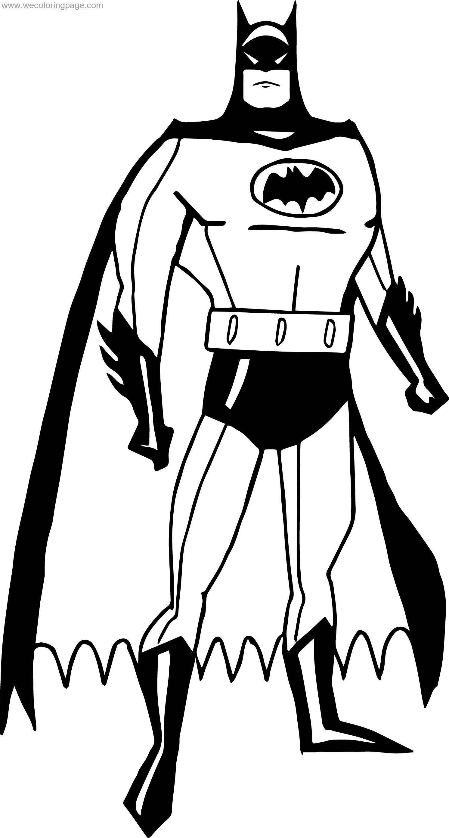 Batman Coloring Pages Free Printable 85