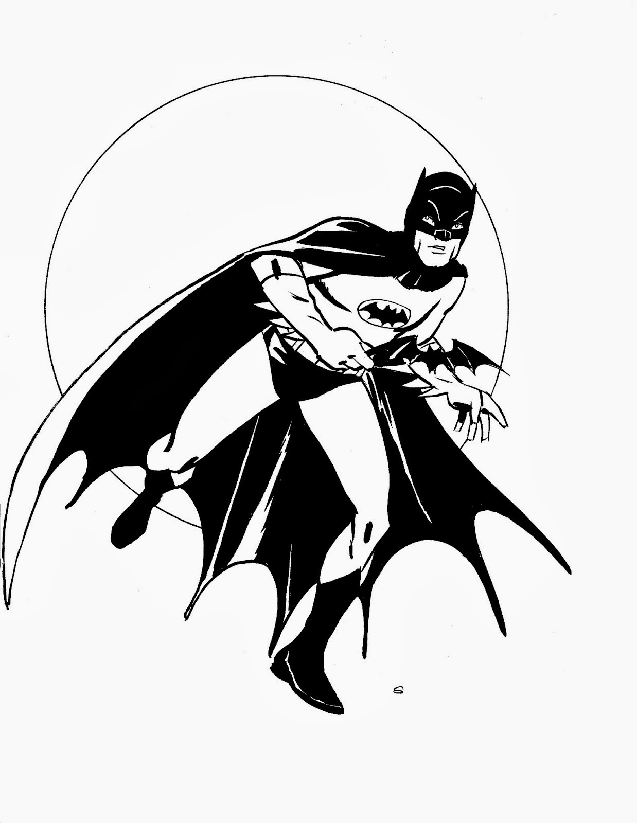 Batman Coloring Pages Free Printable 86