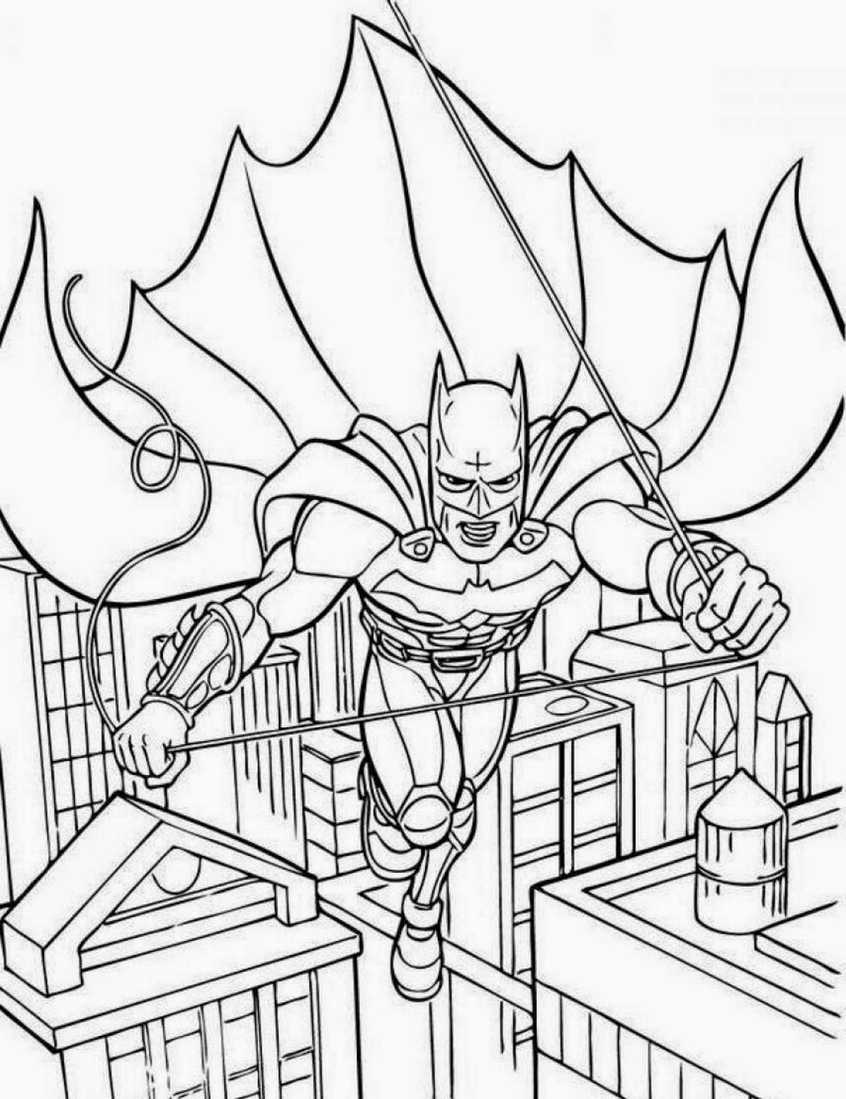 Batman Coloring Pages Free Printable 94