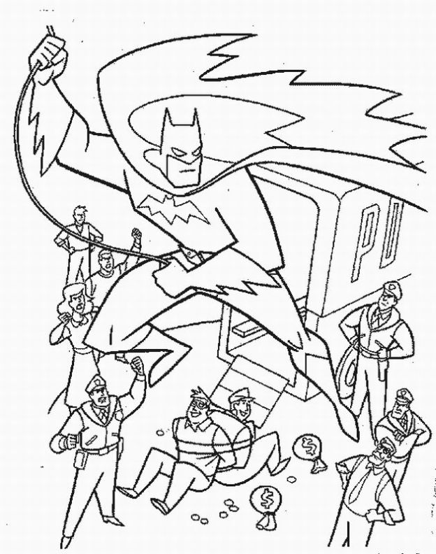 Batman Coloring Pages Free Printable 99