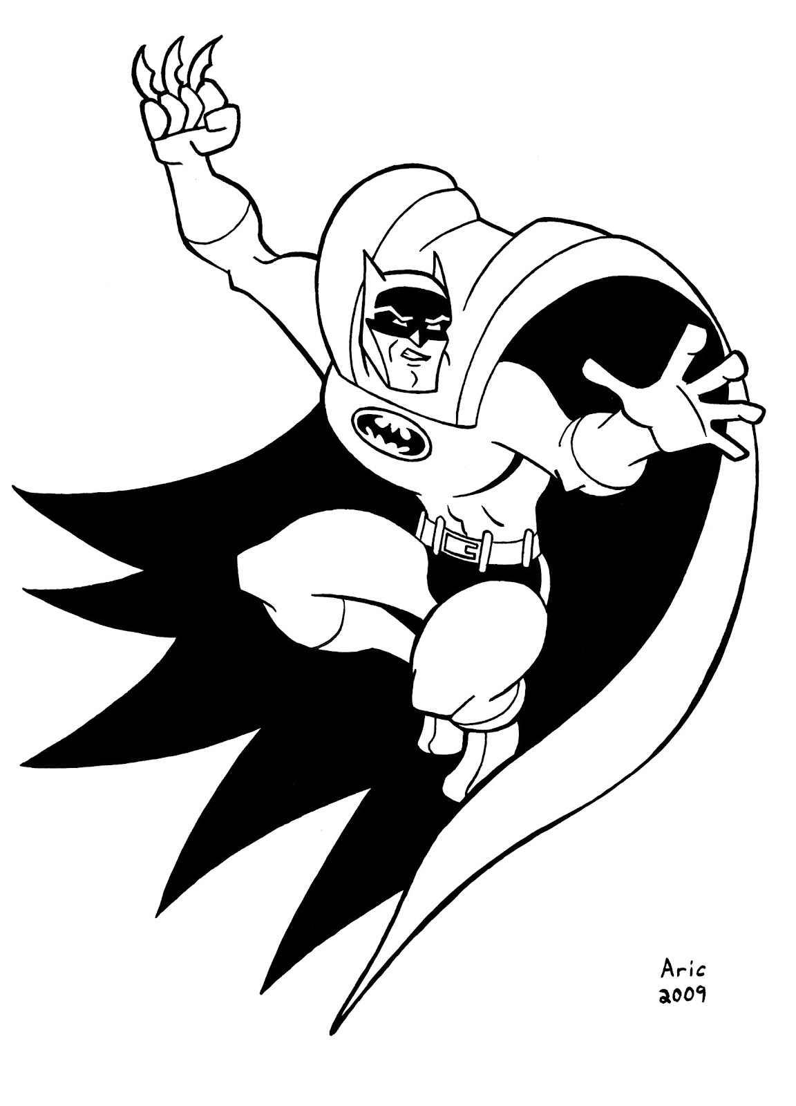 Batman Dark Knight Coloring Pages Free Printable 22