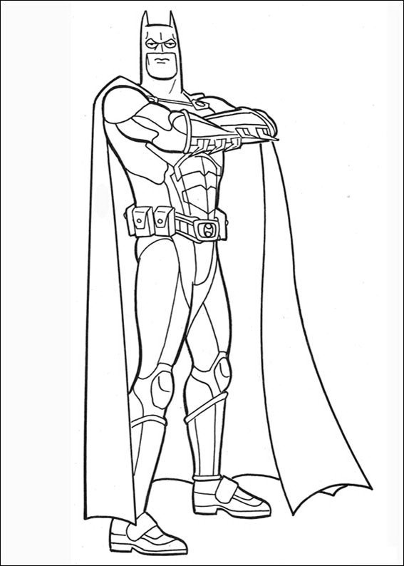 Batman Dark Knight Coloring Pages Free Printable 26