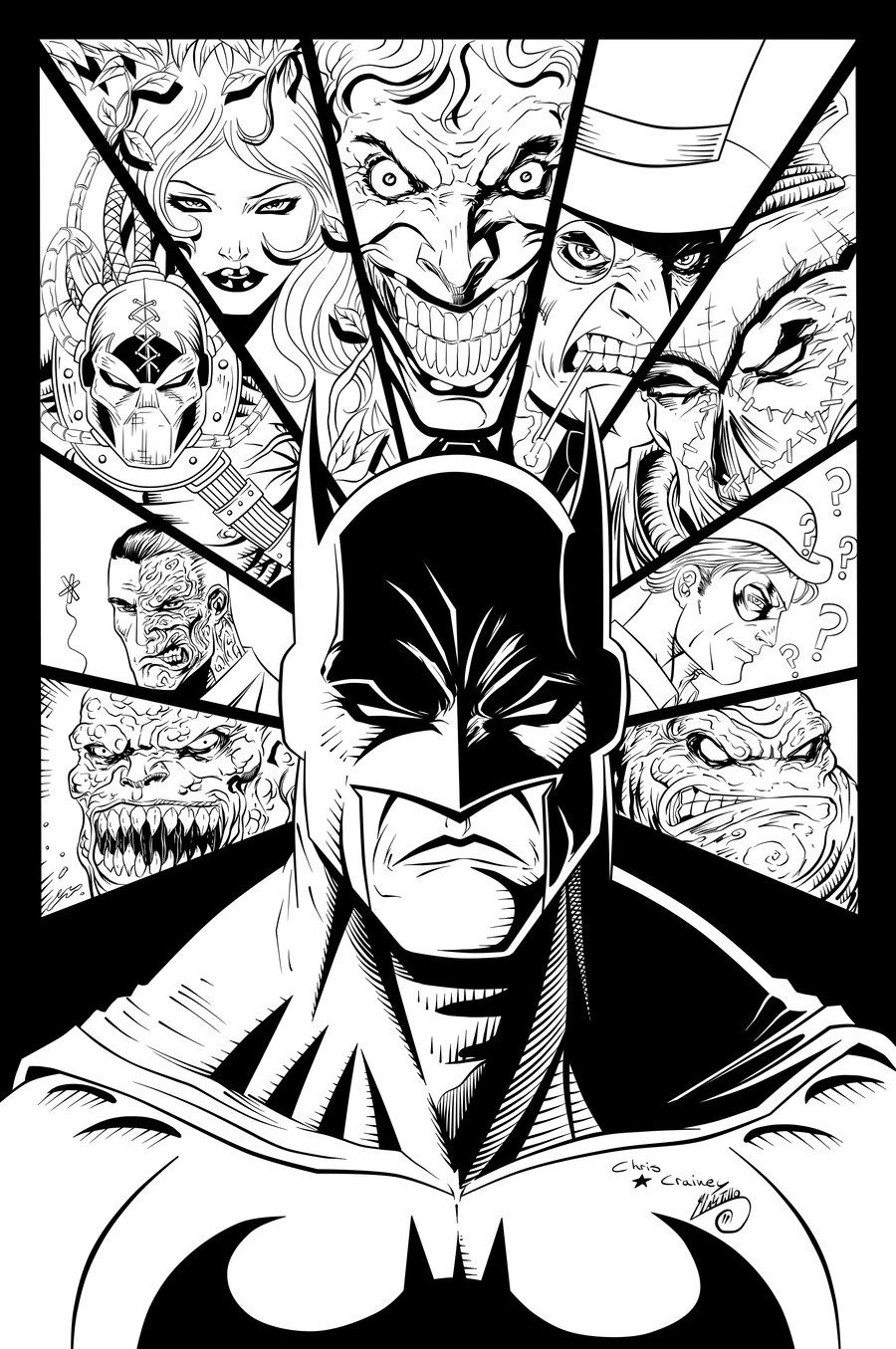 Batman Dark Knight Coloring Pages Free Printable 70