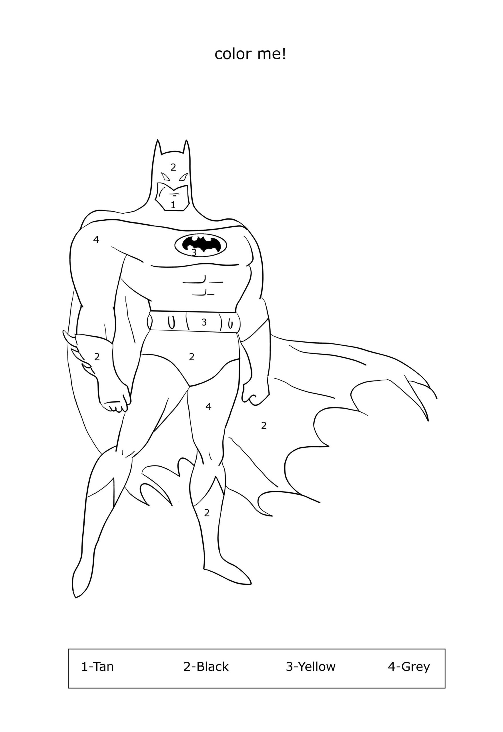 Batman Dark Knight Coloring Pages Free Printable 75