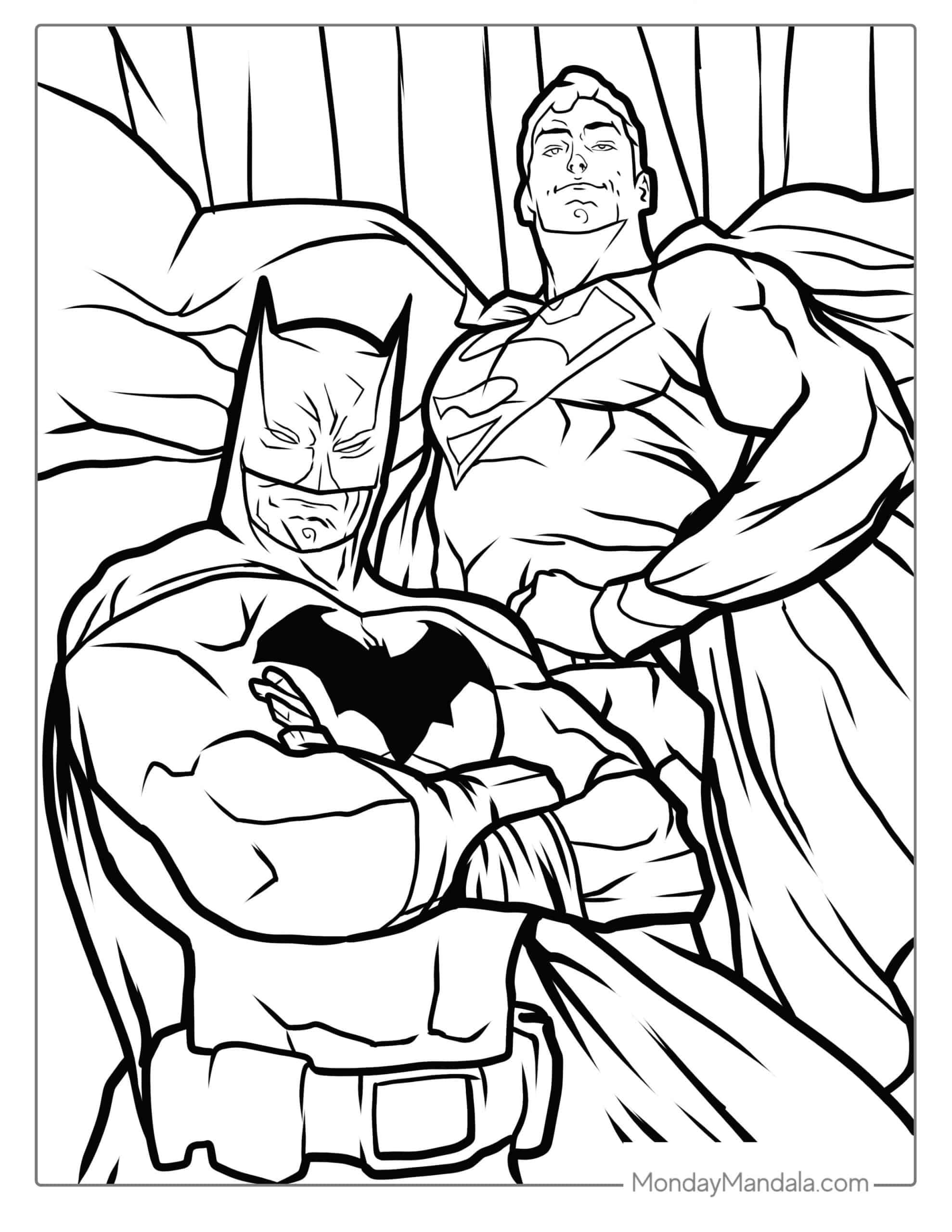 Batman Dark Knight Coloring Pages Free Printable 82