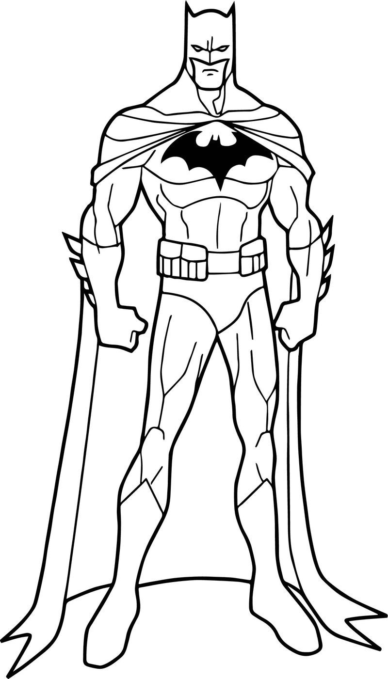 Batman Dark Knight Coloring Pages Free Printable 83