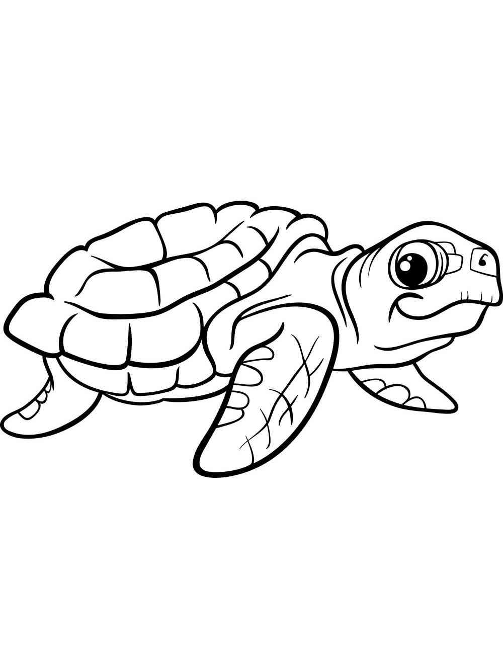 Cute Turtle Coloring Pages for Kids Printable 146