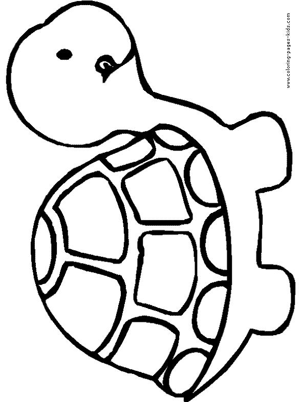 Cute Turtle Coloring Pages for Kids Printable 56