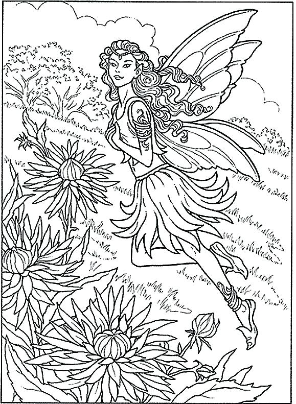 Evil Coloring Pages for Adults 14