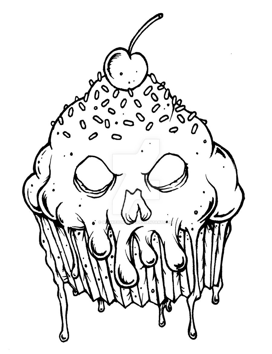 Evil Coloring Pages for Adults 27