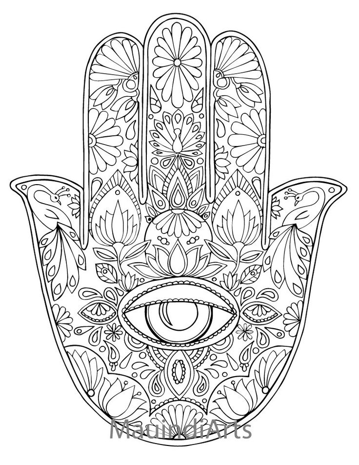 Evil Coloring Pages for Adults 7