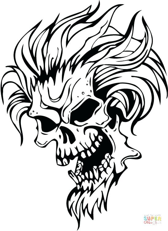 Evil Coloring Pages for Adults 79