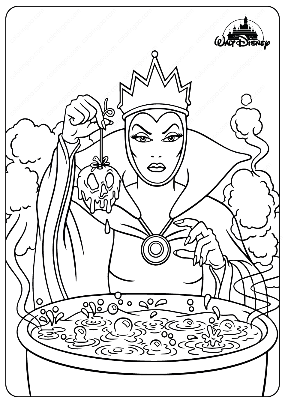 Evil Coloring Pages for Adults 85