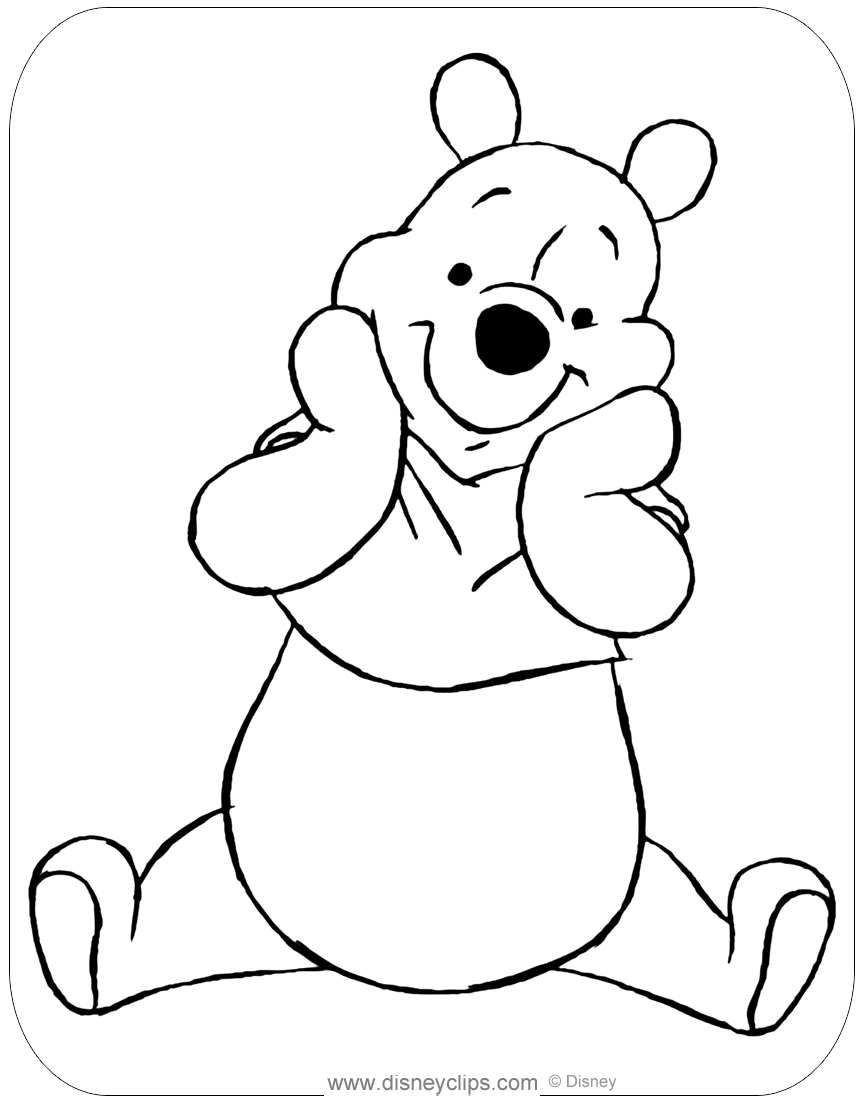 Free Printable Winnie The Pooh Coloring Pages 102