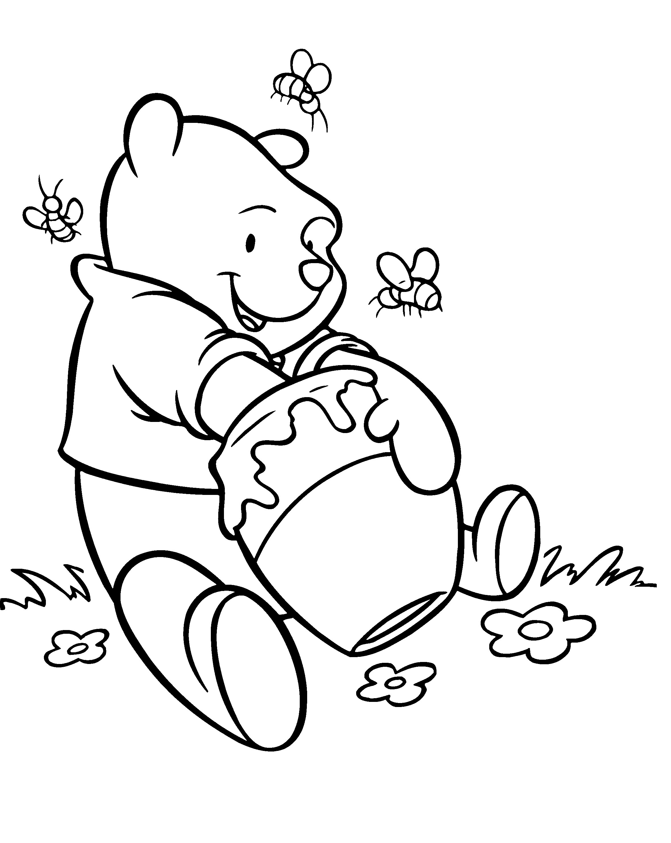 Free Printable Winnie The Pooh Coloring Pages 105