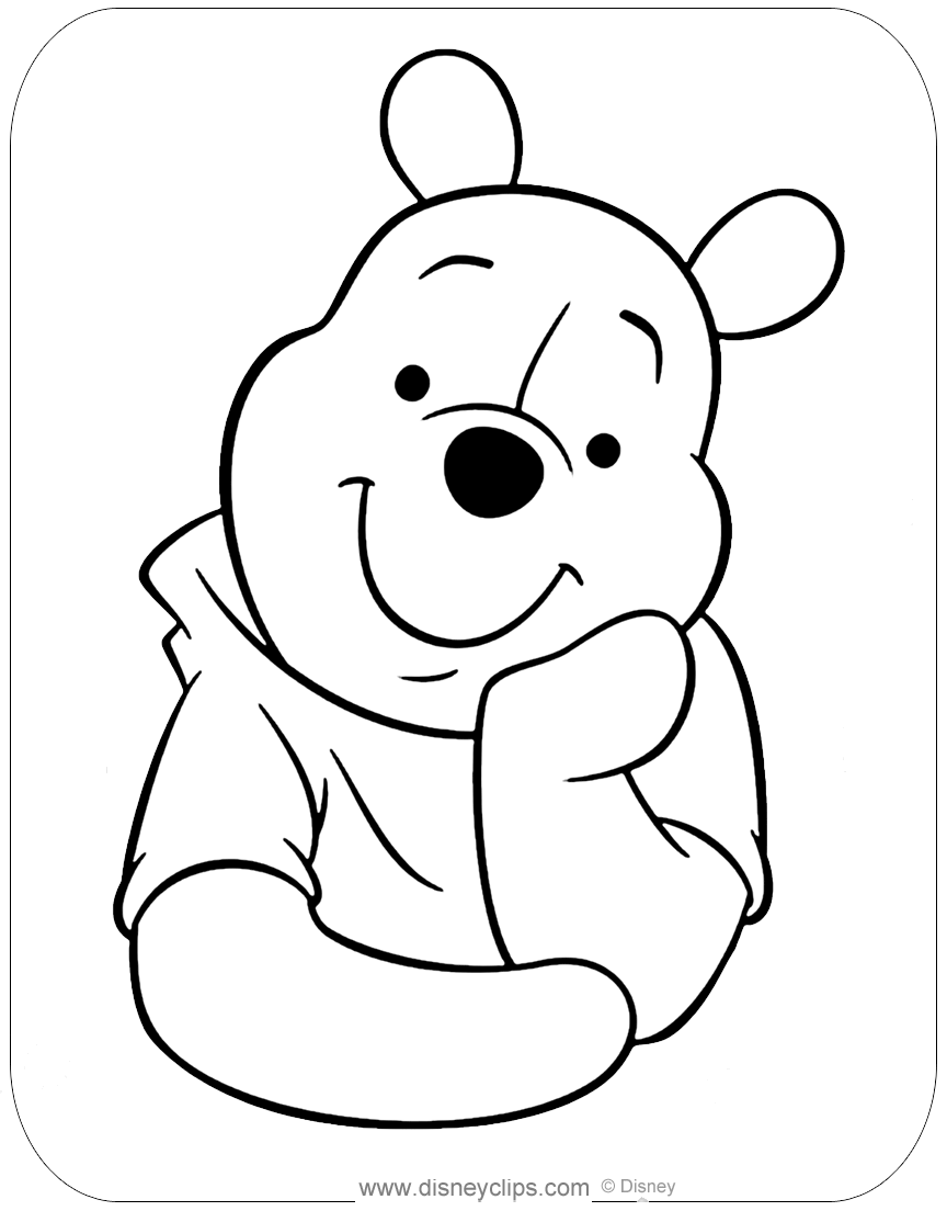 Free Printable Winnie The Pooh Coloring Pages 106