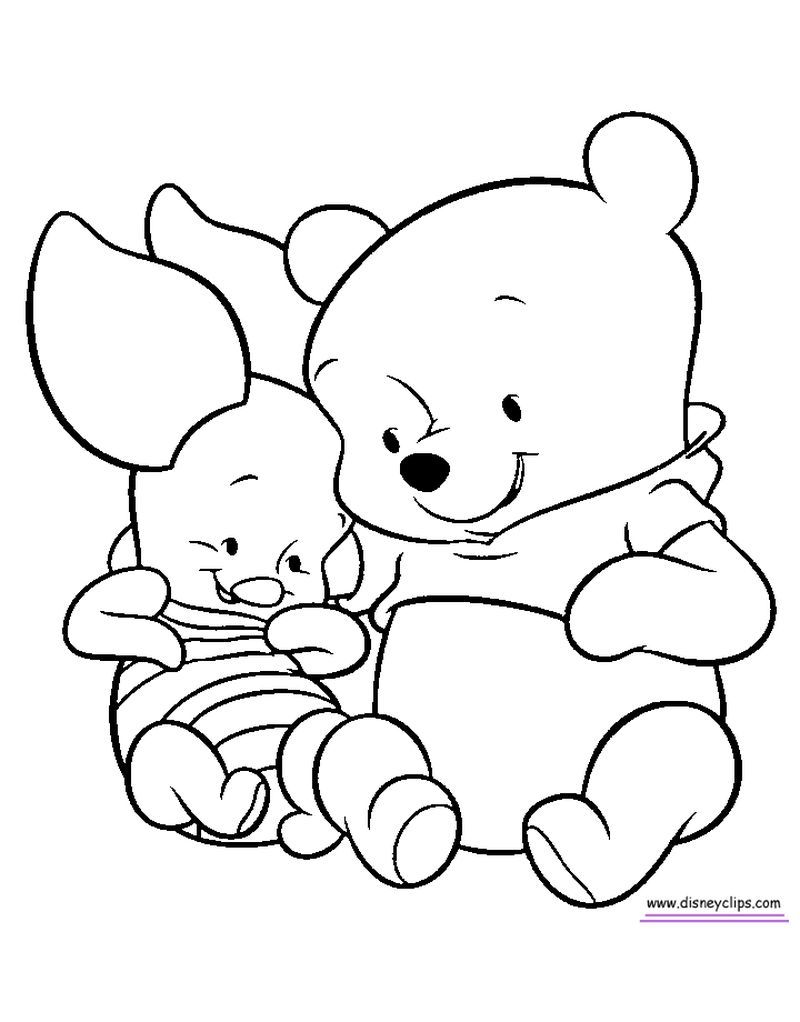 Free Printable Winnie The Pooh Coloring Pages 107