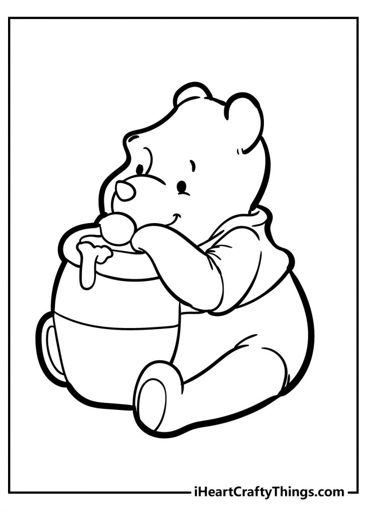 Free Printable Winnie The Pooh Coloring Pages 108