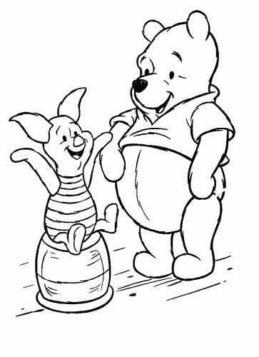 Free Printable Winnie The Pooh Coloring Pages 110