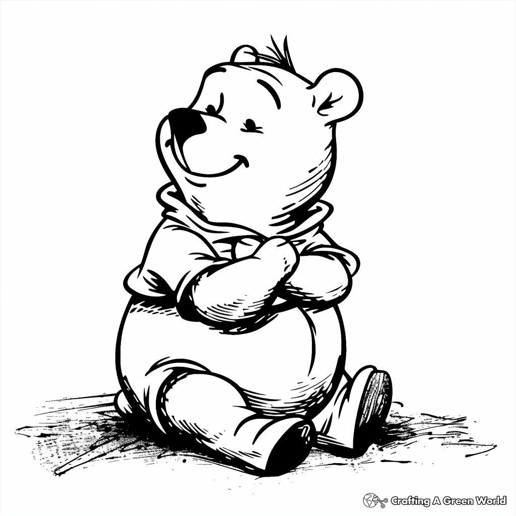 Free Printable Winnie The Pooh Coloring Pages 111