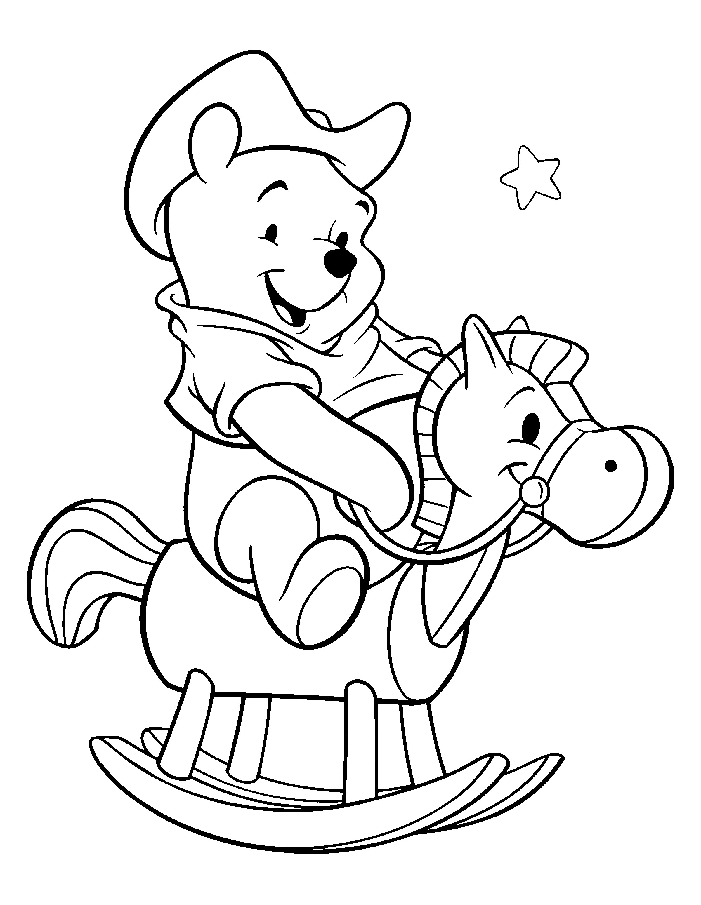 Free Printable Winnie The Pooh Coloring Pages 122