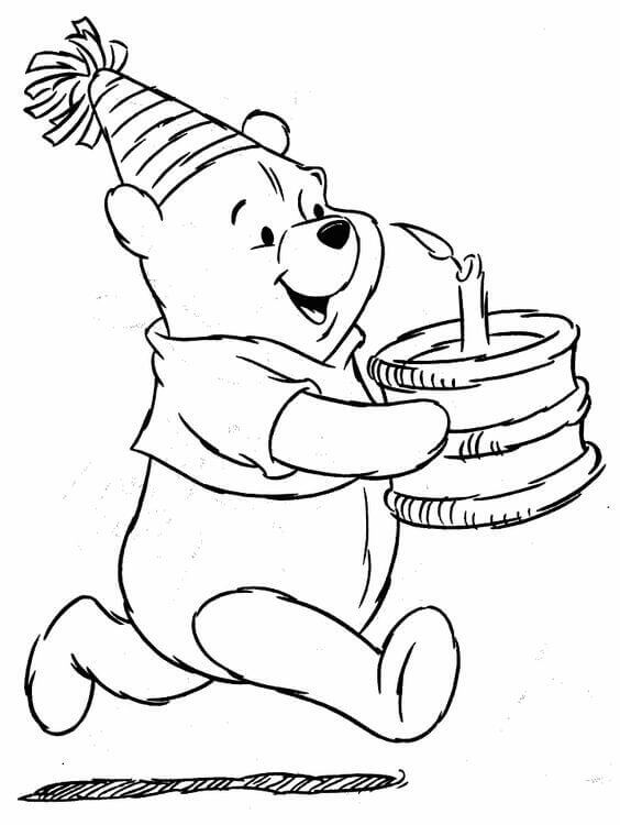 Free Printable Winnie The Pooh Coloring Pages 124