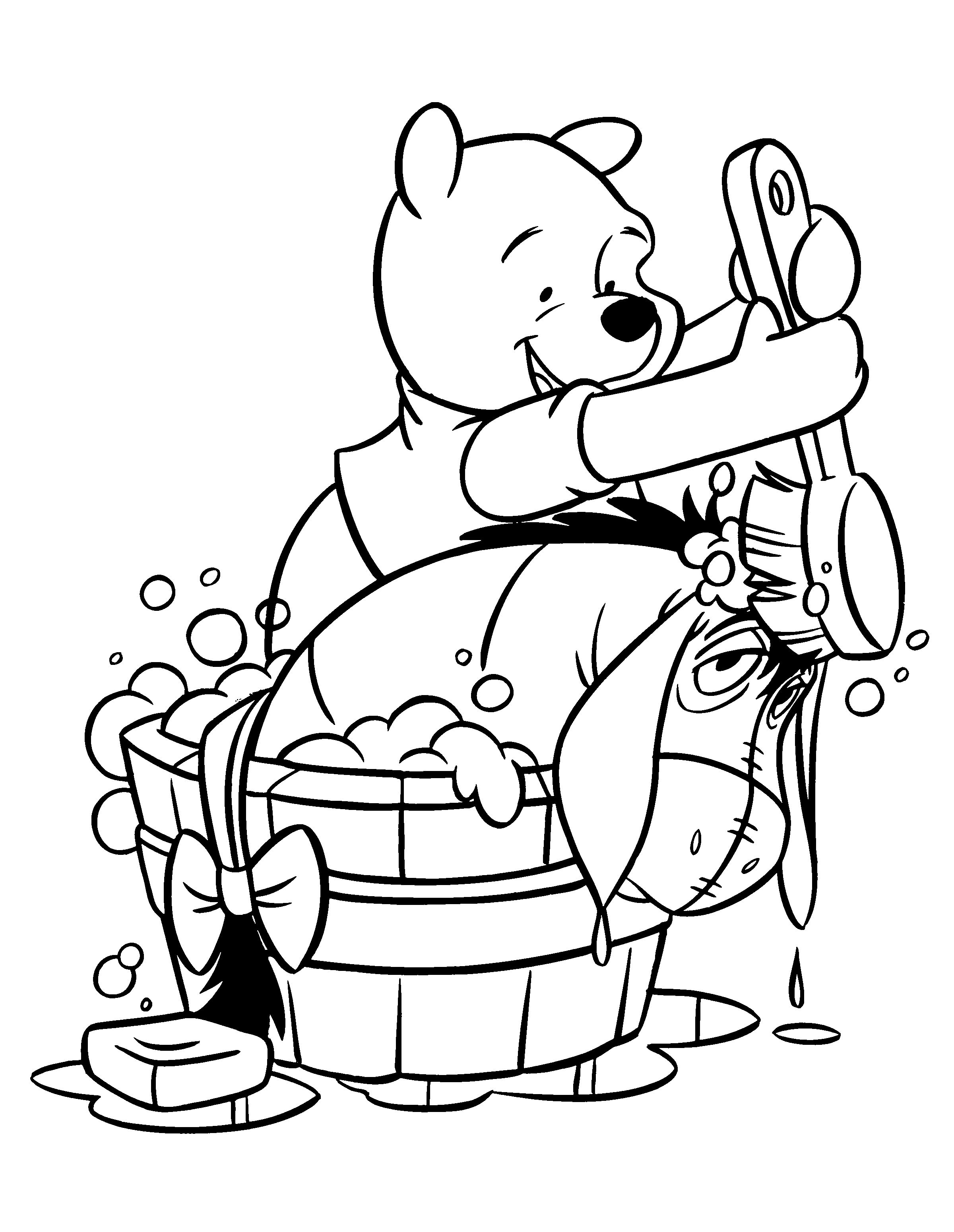 Free Printable Winnie The Pooh Coloring Pages 128