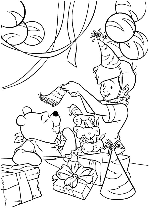 Free Printable Winnie The Pooh Coloring Pages 129