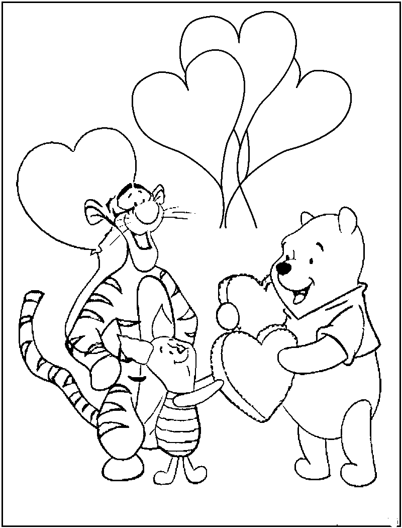 Free Printable Winnie The Pooh Coloring Pages 131