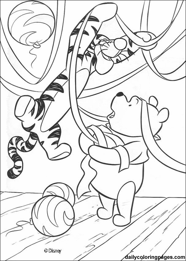 Free Printable Winnie The Pooh Coloring Pages 132