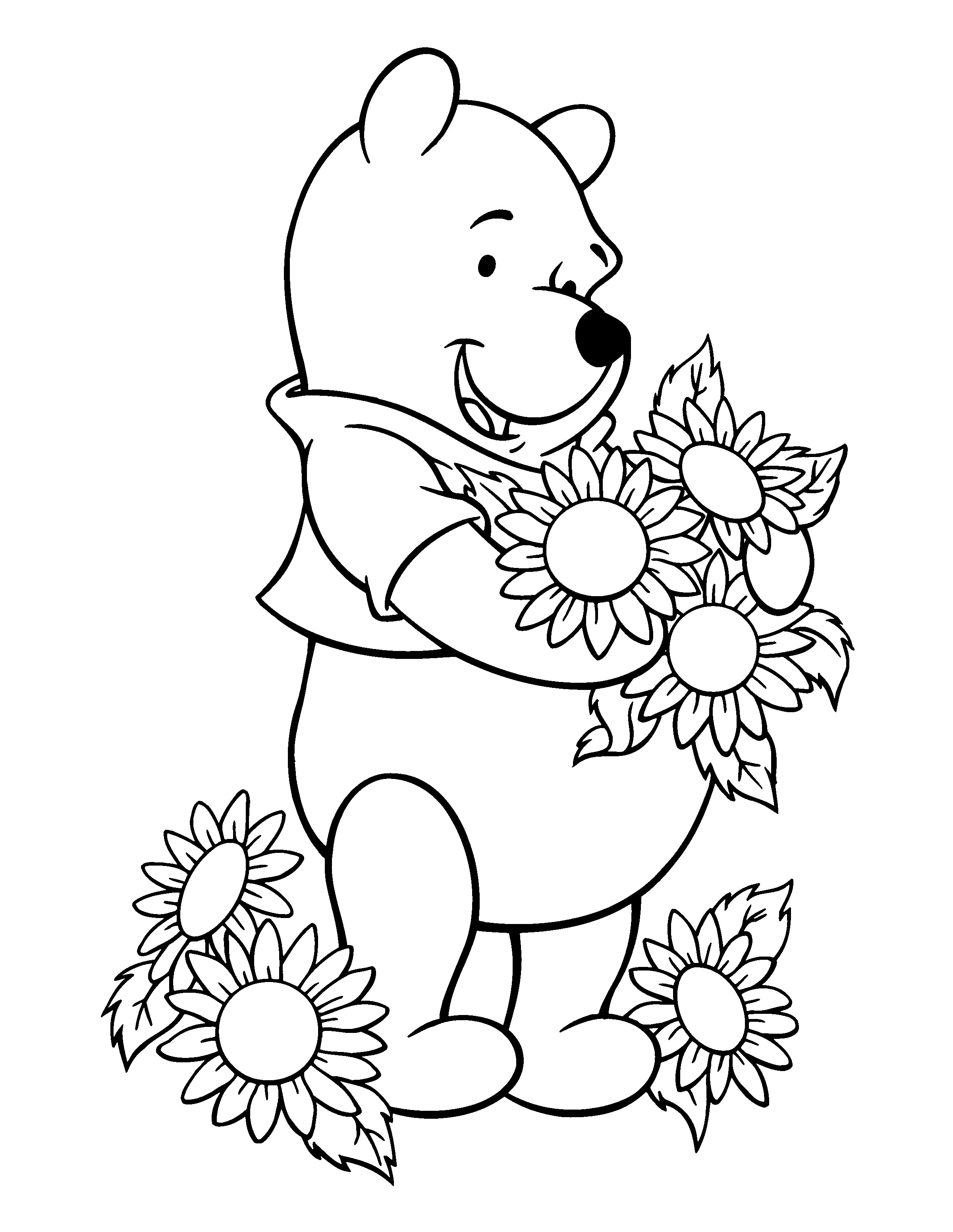 Free Printable Winnie The Pooh Coloring Pages 17