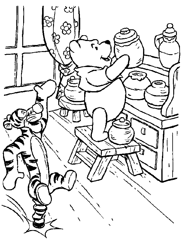 Free Printable Winnie The Pooh Coloring Pages 21