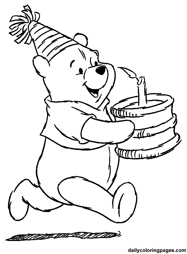 Free Printable Winnie The Pooh Coloring Pages 35