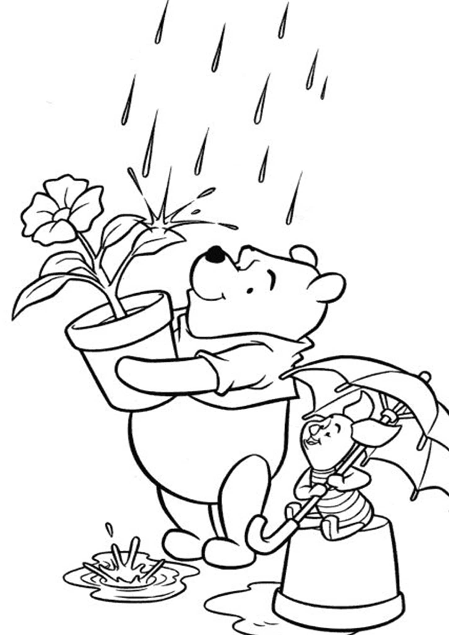 Free Printable Winnie The Pooh Coloring Pages 36