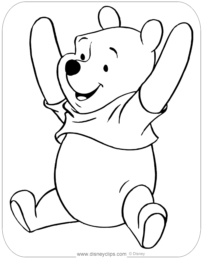 Free Printable Winnie The Pooh Coloring Pages 43