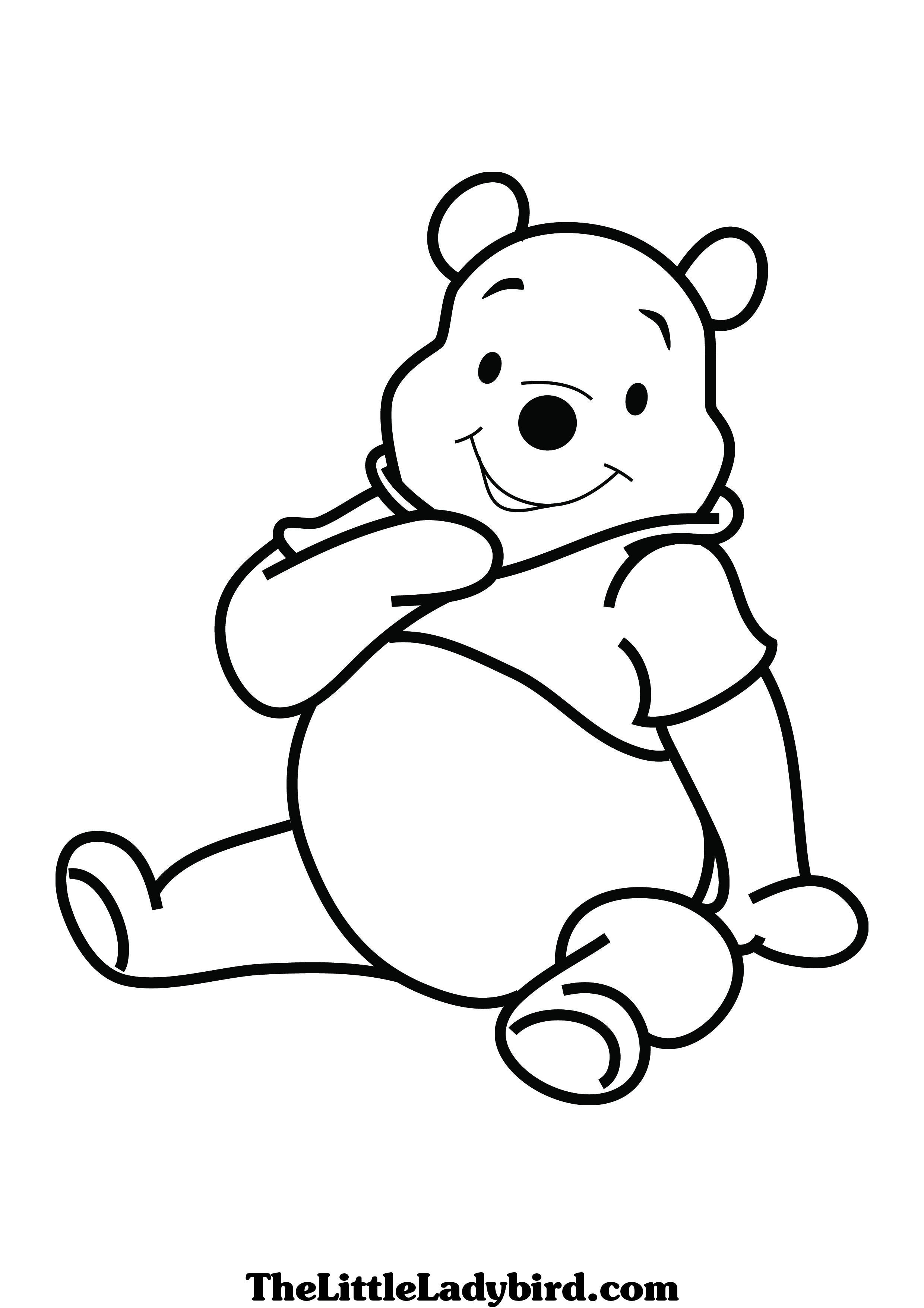 Free Printable Winnie The Pooh Coloring Pages 45