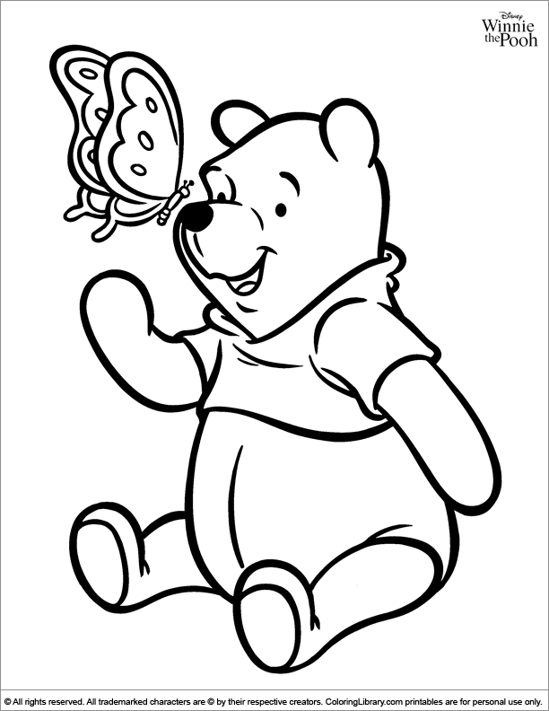 Free Printable Winnie The Pooh Coloring Pages 65