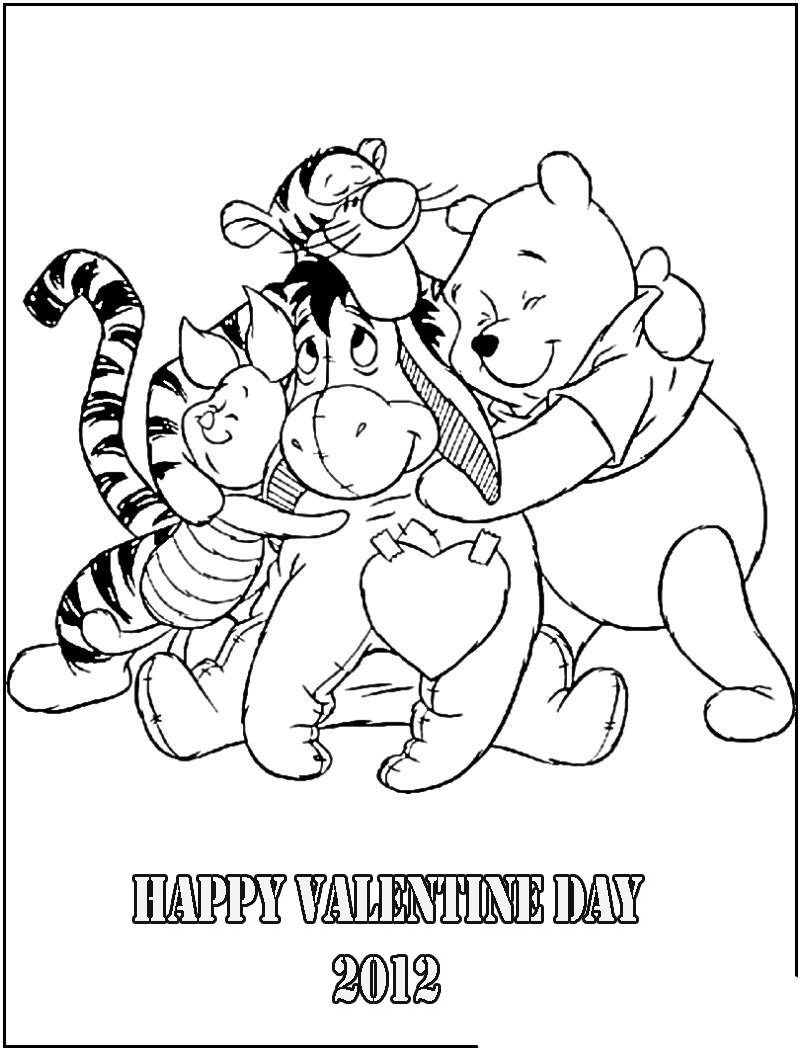 Free Printable Winnie The Pooh Coloring Pages 67