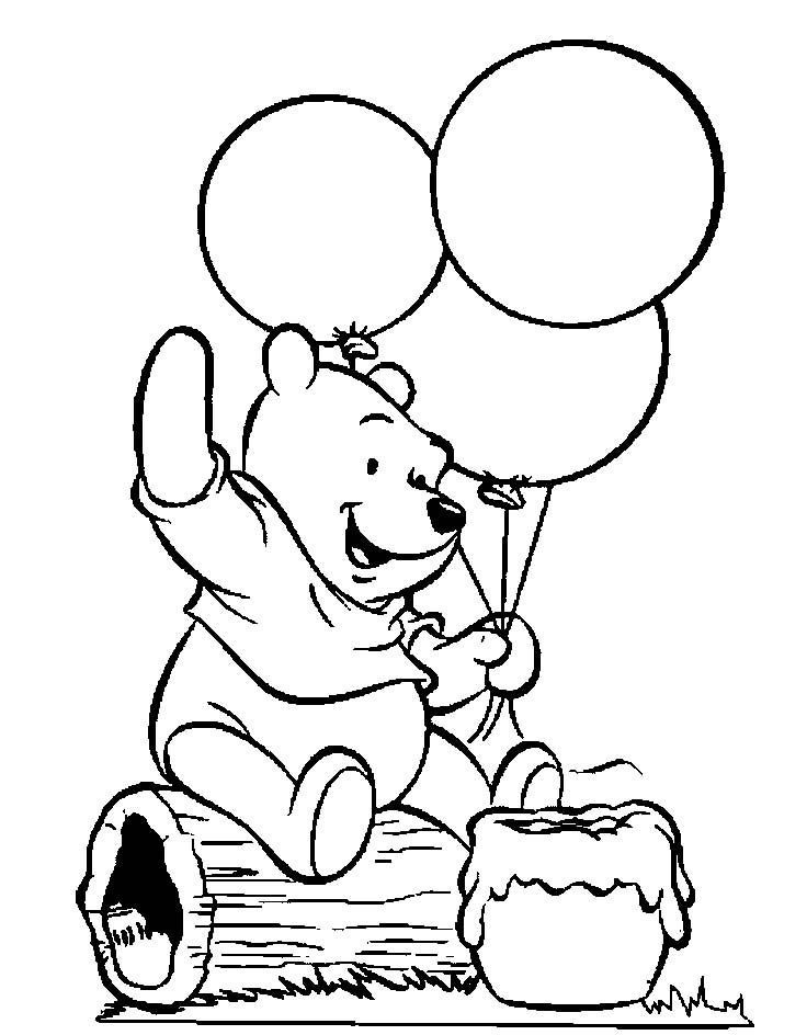 Free Printable Winnie The Pooh Coloring Pages 74