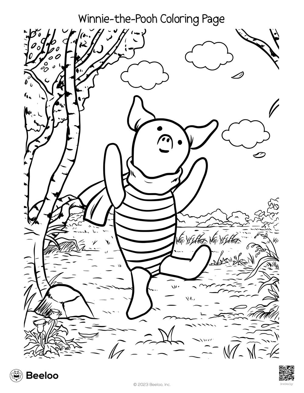 Free Printable Winnie The Pooh Coloring Pages 8