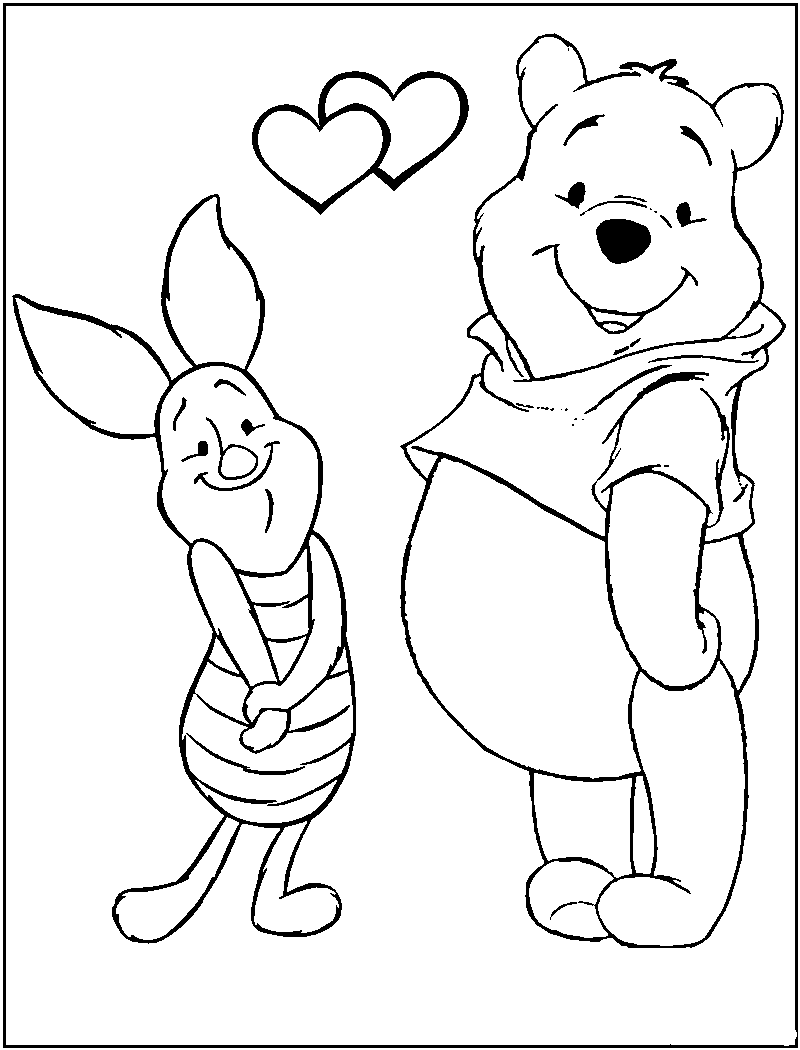 Free Printable Winnie The Pooh Coloring Pages 80