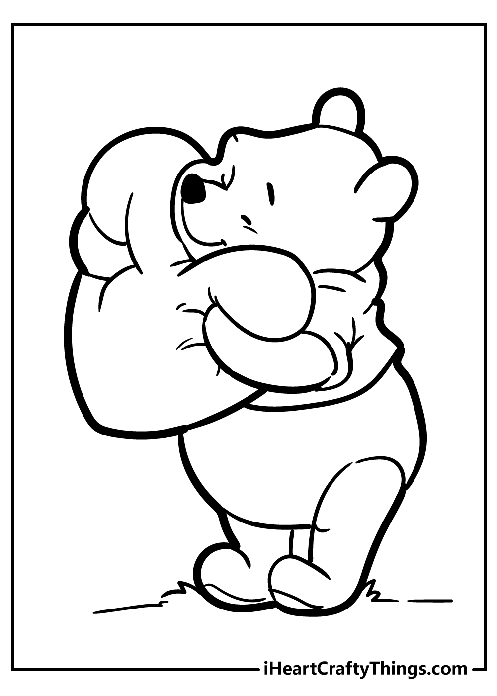 Free Printable Winnie The Pooh Coloring Pages 87