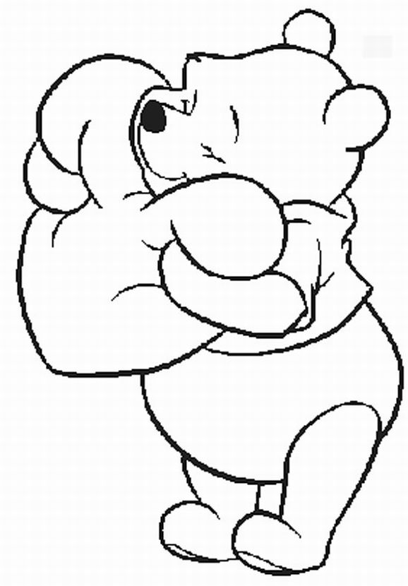 Free Printable Winnie The Pooh Coloring Pages 92