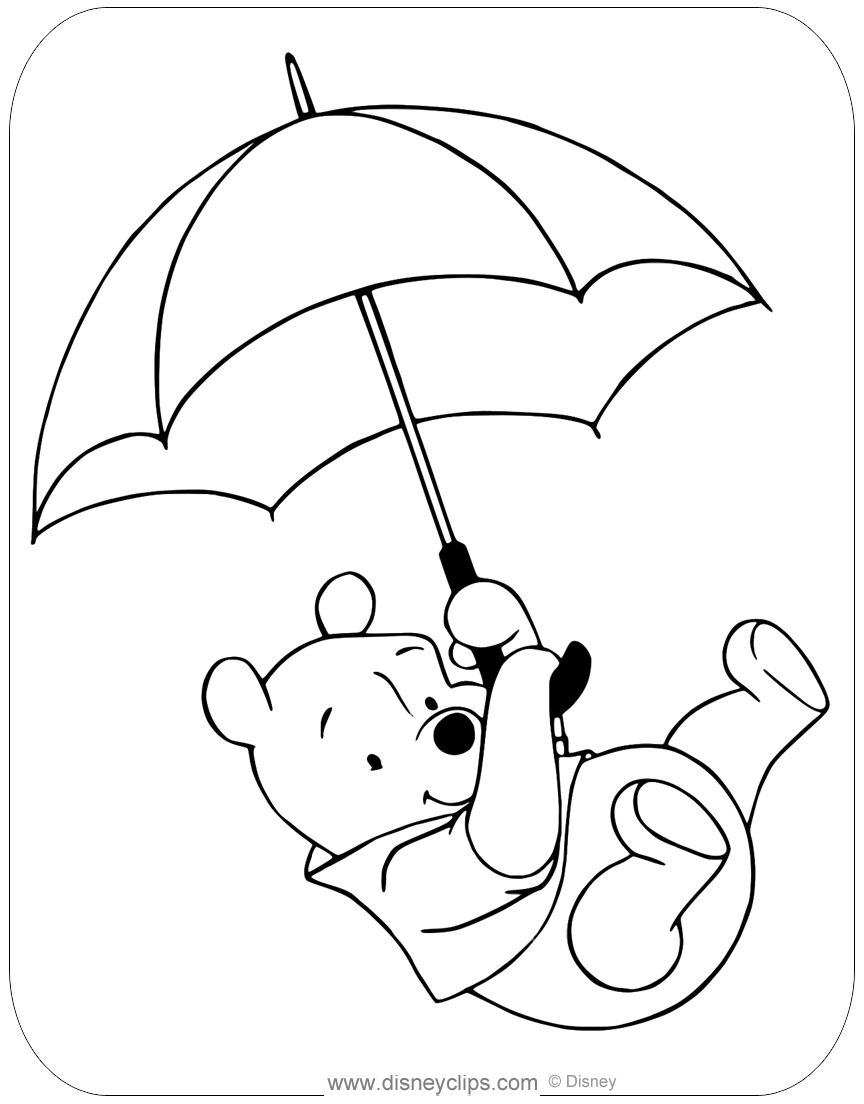 Free Printable Winnie The Pooh Coloring Pages 96