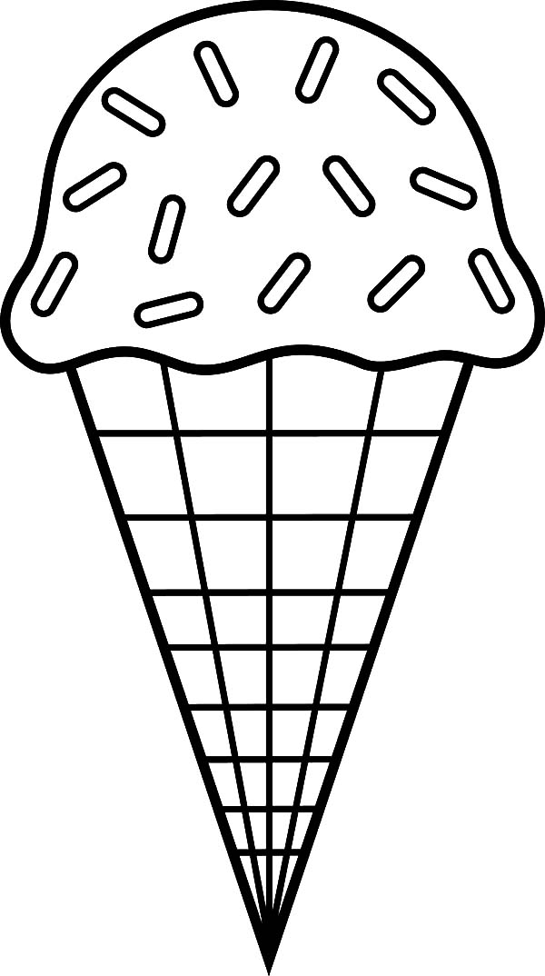 Ice Cream Coloring Page Free Printable 111