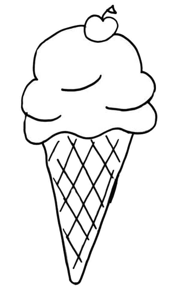 Ice Cream Coloring Page Free Printable 31