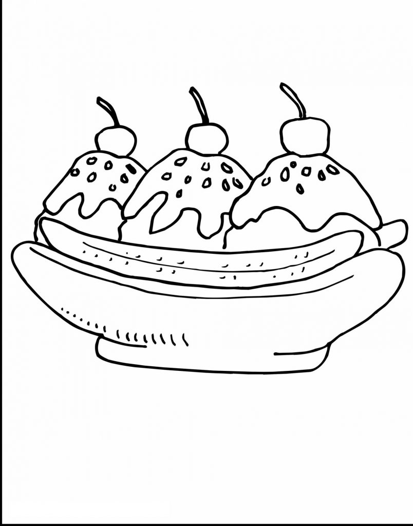 Ice Cream Coloring Page Free Printable 38