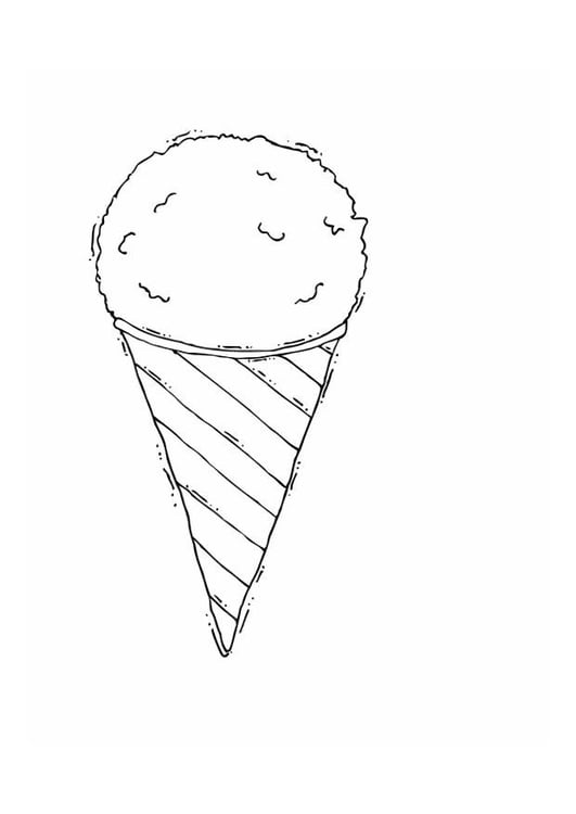 Ice Cream Coloring Page Free Printable 40